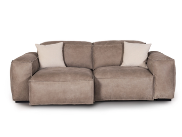 PLACIDO - Sectional 2 seater leather sofa by Mantellassi 1926 - view 2